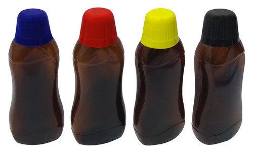 486 Frasco Plástico Âmbar Pet 200ml Tampa Dosadora 20ml Cat