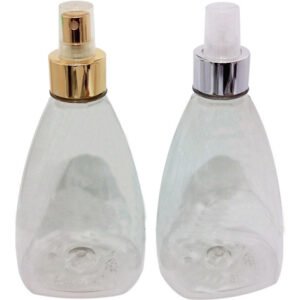 10 Frascos Plásticos Cristal Pet 500ml Válvula Spray L Pir