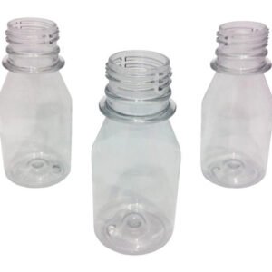 1200 Frascos Plástico Cristal Pet 60ml Vazios Sem Tampas Far