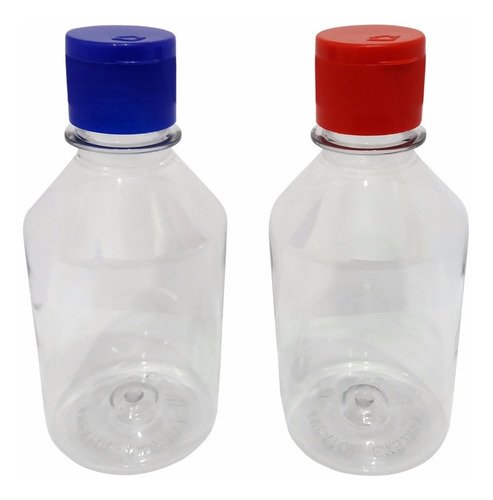 180 Frascos Plástico Cristal Pet 250ml C/ Tampa Fliptop Far - Imagem 3