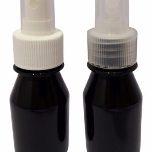 450 Frascos Plásticos Âmbar 60ml Vazio C/ Válvula Spray S