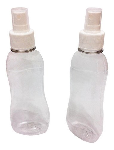 430 Frascos Plásticos Cristal Pet 200ml Válvula Spray S Cat