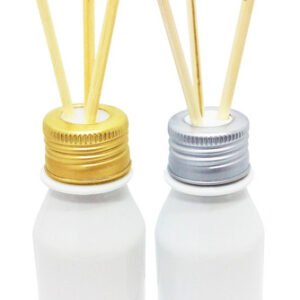 480 Frascos Plástico Branco Pet 60ml Tampa Difusor Varetas