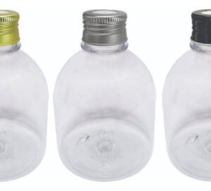 226 Frasco Plástico Cristal Pet 300ml Tampa Difusor C/ F Sab