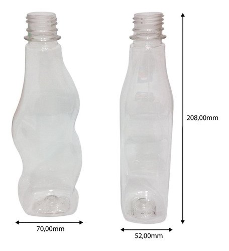 132 Frascos Plástico Cristal Pet 380ml Tampa Rosca Lacre Cat - Imagem 6