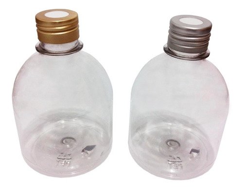 18 Frasco Plástico Cristal Pet 300ml Tampa Difusor C/ F Sab