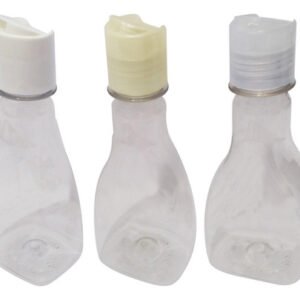 116 Frascos Plástico Cristal Pet 200ml C/ Tampa Disktop Mol