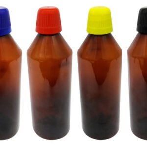 11 Frasco Plástico Âmbar Pet 500ml Tamp Dosadora 20ml Cos