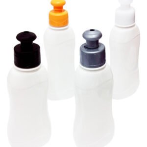 112 Frascos Plástico Branco Pet 200ml C/ Tampa Pushpull Cat