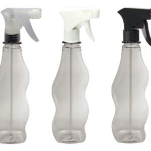 61 Frascos Plásticos Cristal Pet 380ml Válvula Gatilho Cat