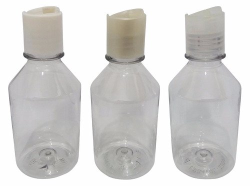 180 Frascos Plástico Cristal Pet 250ml C/ Tampa Disktop Far