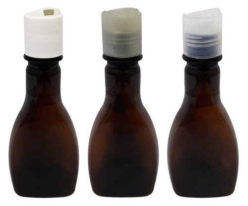 378 Frascos Plástico Âmbar Pet 200ml C/ Tampa Disktop Mol