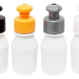 550 Frascos Plástico Branco Pet 60ml C/ Tampa Pushpull Far