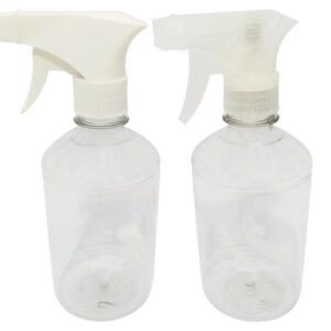 108 Frascos Plásticos Cristal Pet 500ml Válvula Gatilho Far