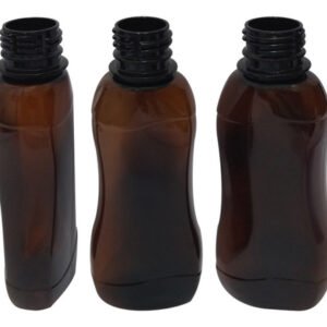 120 Frascos Plásticos Âmbar Pet 200ml Vazios Sem Tampas Cat