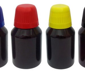 196 Frasco Plástico Âmbar Pet 100ml C/ Tampa Dosadora 20ml