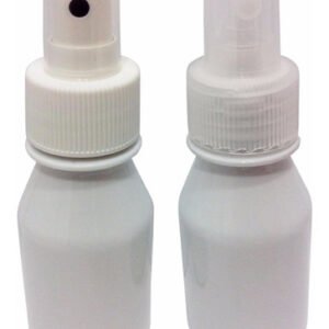 216 Frascos Plásticos Branco 60ml Vazio C/ Válvula Spray S