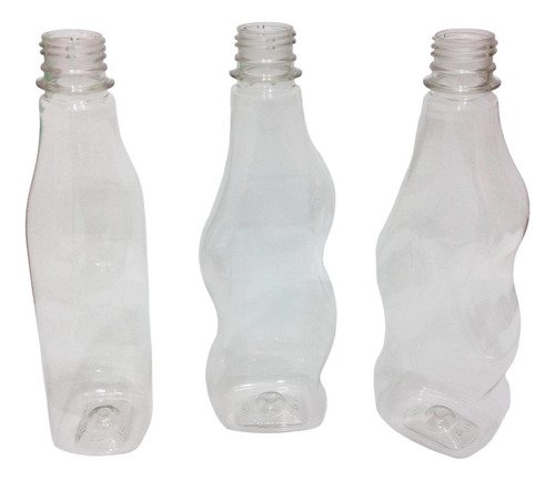 132 Frascos Plástico Cristal Pet 380ml Tampa Aluminio S/ Cat - Imagem 2