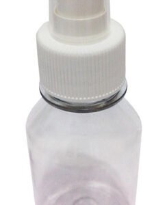 40 Frascos Plásticos Cristal 100ml Vazio C/ Válvula Spray S