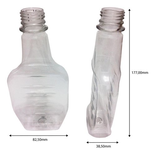 392 Frascos Plástico Cristal Pet 250ml C/ Tampa Disktop Mol - Imagem 6