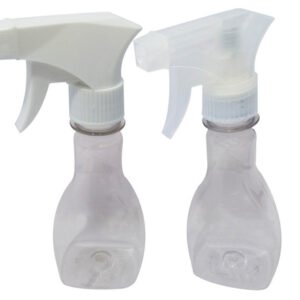 20 Frascos Plásticos Cristal Pet 200ml Válvula Gatilho Mol