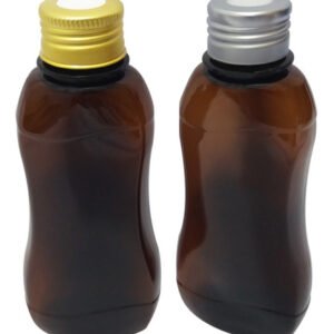 112 Frasco Plástico Âmbar Pet 200ml Tampa Difusor C/ F Cat