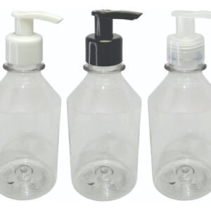 170 Frascos Plástico Cristal 250ml Válvula Bico Pato S Far