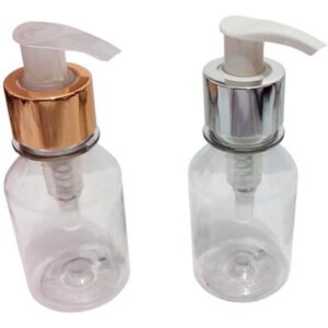 40 Frascos Plásticos Cristal 100ml Válvula Bico Pato L Far