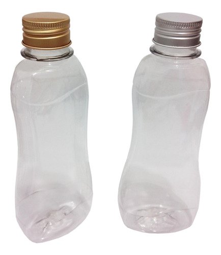 228 Frascos Plástico Cristal Pet 200ml Tampa Aluminio S/ Cat