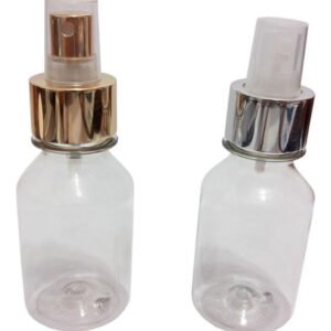 40 Frascos Plásticos Cristal 100ml Vazio C/ Válvula Spray L