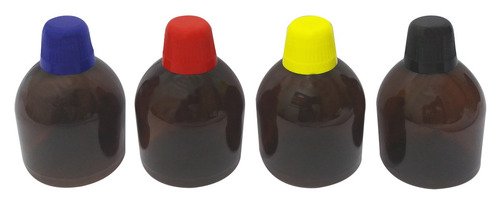 56 Frasco Plástico Âmbar Pet 300ml Tamp Dosadora 20ml Sab