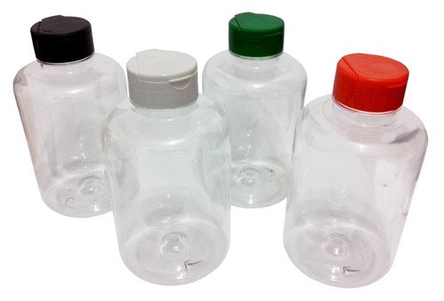 226 Frascos Plástico Cristal Pet 500ml Tampa Fliptop Cap Sup - Imagem 3