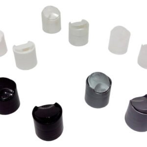 300 Tampas Plásticas Coloridas Rosca Disktop Bocal 28