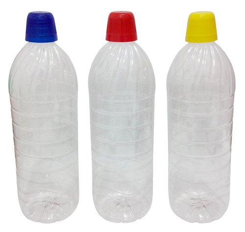 25 Frascos Plásticos Cristal Pet 1l Tampa Dosadora 20ml Suc