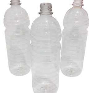 5 Frascos Plástico Cristal Pet 900ml Vazios Sem Tampas Sho