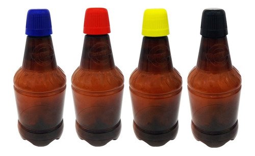 10 Frasco Plástico Âmbar Pet 500ml Tamp Dosadora 20ml Gr2 - Imagem 2