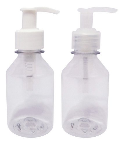 138 Frascos Plástico Cristal 150ml Válvula Bico Pato S Far