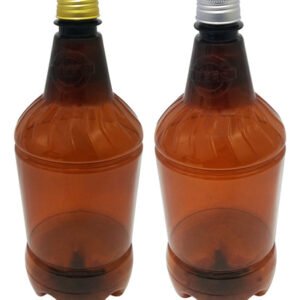 48 Frascos Plásticos Âmbar Pet 1l Tampa Difusor C/ F Gr2