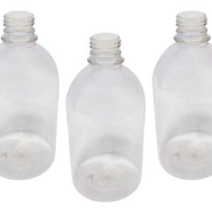 48 Frasco Plástico Cristal Pet 500ml Batoque 12 Furos Sab