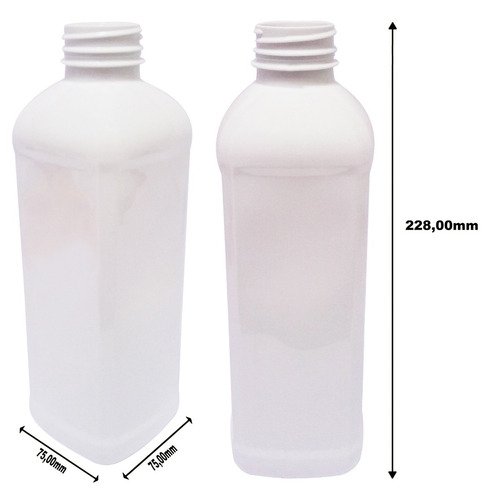 10 Frascos Plástico Branco Pet 900ml Tampa Fliptop Cap Qua - Imagem 7