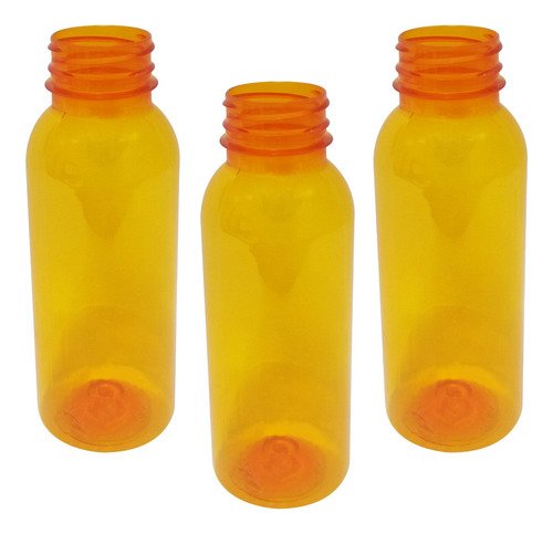 360 Frascos Plásticos Laranja Pet 300ml Com Tampa Child Det - Imagem 3