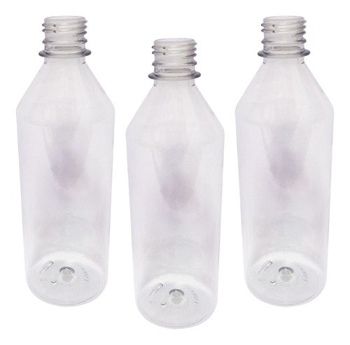 50 Frascos Plástico Cristal 500ml Tampa Difusor Varetas Cos - Imagem 2