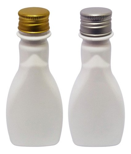 378 Frascos Plástico Branco Pet 200ml Tampa Aluminio S/ Mol