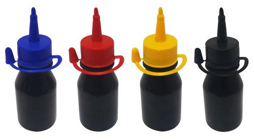 220 Frascos Plásticos Âmbar Pet 60ml Tampa Bico Aplicador