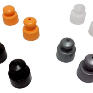 3500 Tampas Plásticas Coloridas Rosca Pushpull Bocal 28