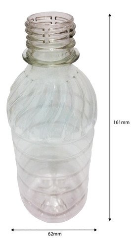 310 Frasco Plástico Cristal Pet 330ml Batoque 12 Furos Suc - Imagem 5