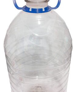 10 Galão Plástico Cristal Pet De 5l Vazio Com Alças 4 Dedos