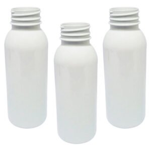 179 Frascos Plástico Branco Pet 300ml Vazios Sem Tampas Det