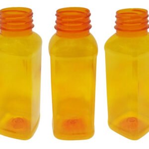 90 Frascos Plástico Laranja Pet 300ml Vazios Sem Tampas Qua