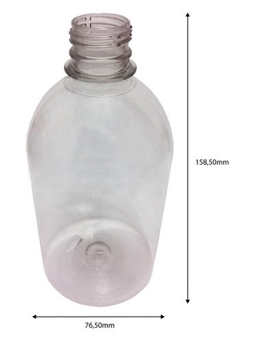 48 Frascos Plástico Cristal Pet 500ml C/ Bico Aplicador Sab - Imagem 6